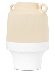 Gallery Home White Large Salton Vase - Image 4 of 5