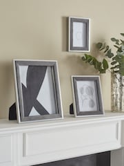 Grey Velvet Picture Frame - Image 1 of 6