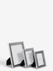 Grey Velvet Picture Frame - Image 4 of 6