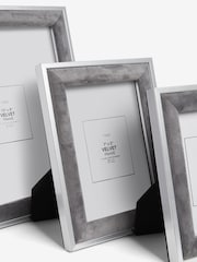 Grey Velvet Picture Frame - Image 5 of 6