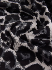Grey Animal Print Heavyweight Crew Neck T-Shirt - Image 7 of 7