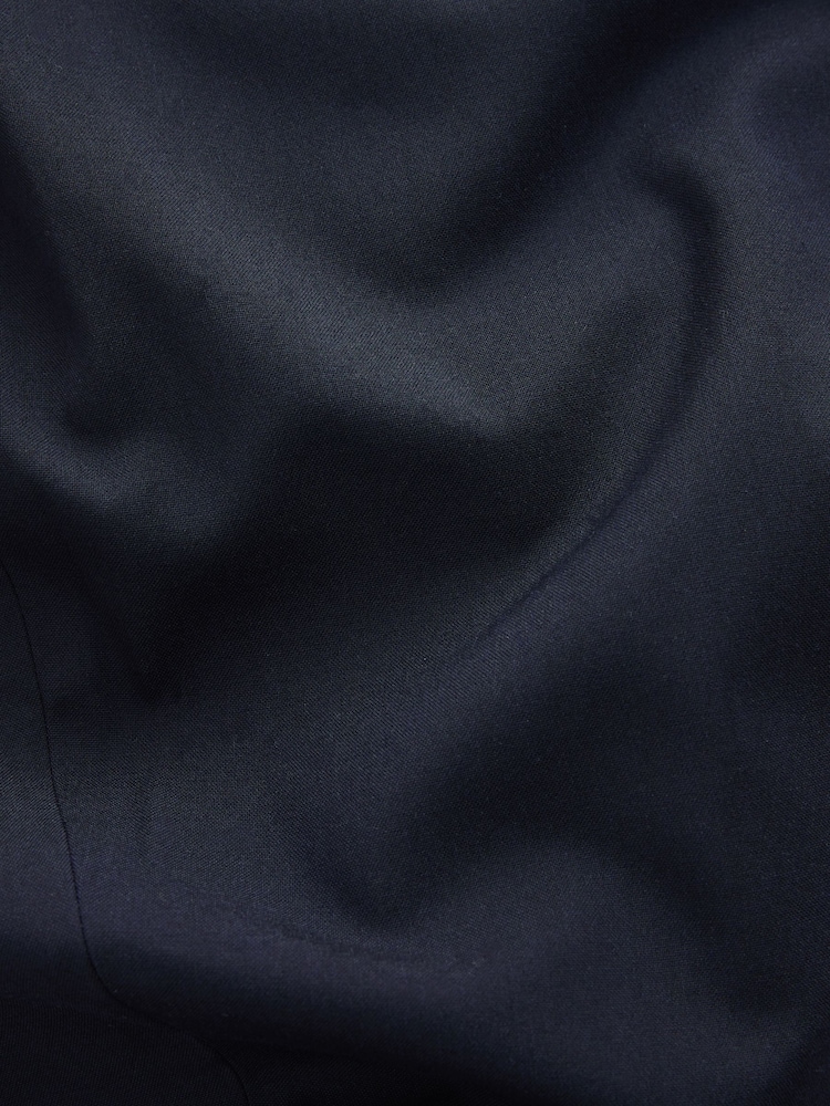 Navy Blue Slim Fit Stretch Smart Trousers - Image 10 of 10 Navy Blue Slim Fit Stretch Smart Trousers - Image 10 of 10
