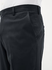 Navy Blue Slim Fit Stretch Smart Trousers - Image 7 of 7