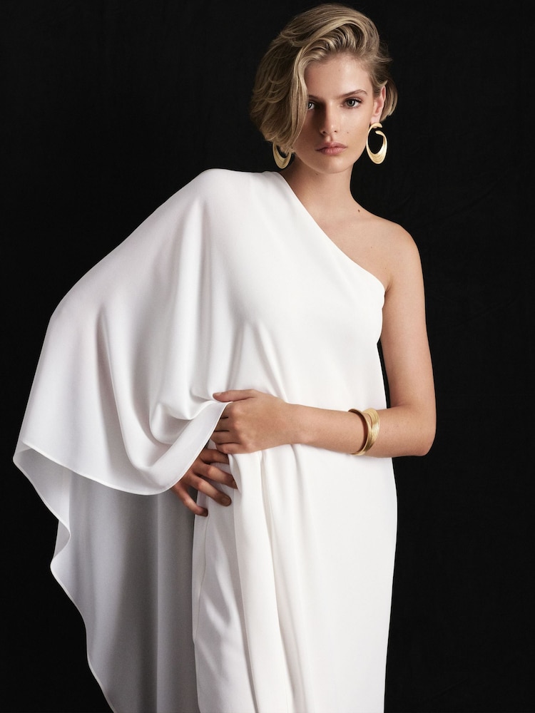 Atelier One-Shoulder Maxi Dress - Image 1 of 6 Atelier One-Shoulder Maxi Dress - Image 1 of 6