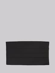 MOSS Black Silk Cummerbund - Image 1 of 3