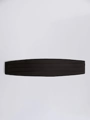 MOSS Black Silk Cummerbund - Image 2 of 3