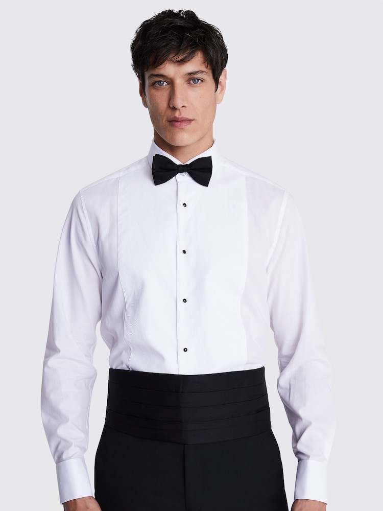 MOSS Black Silk Cummerbund - Image 3 of 3 MOSS Black Silk Cummerbund - Image 3 of 3