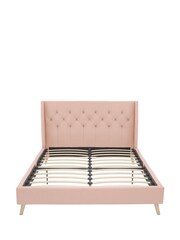 Novogratz Pink Her Majesty Linen Bed - Image 3 of 4