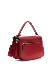 Guess Red Audrey Convertible Xbody Flap Bag - Image 3 of 5