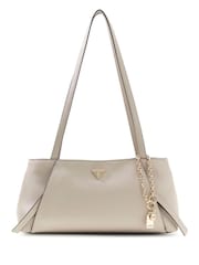 Guess Brown Devon Shoulder Satchel Bag - Image 1 of 3