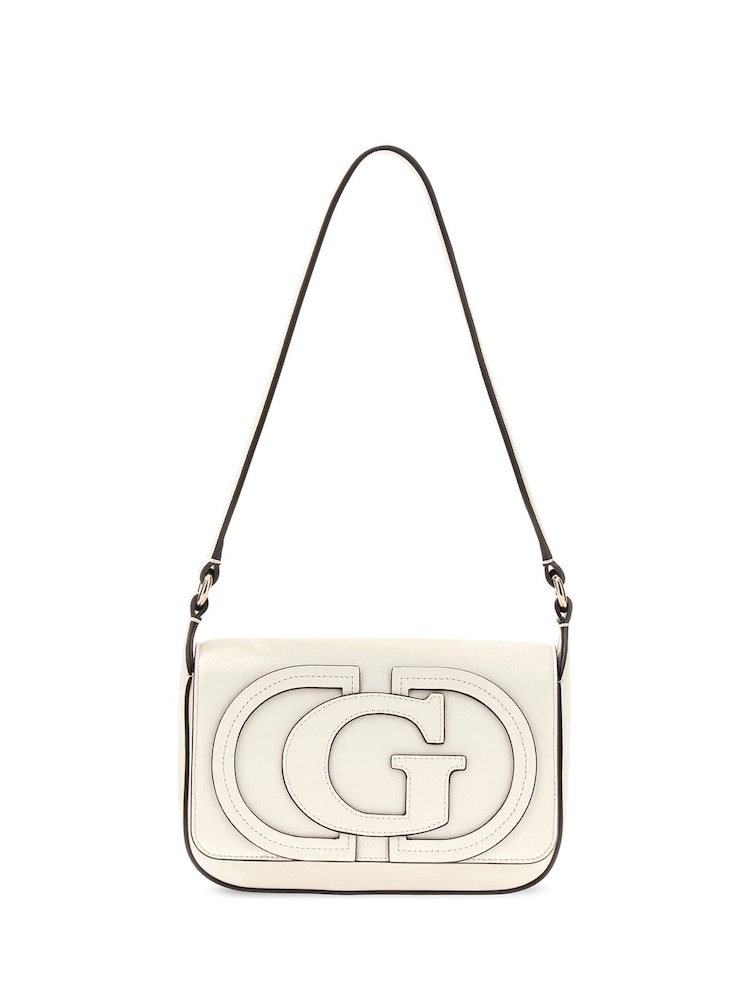 Guess Natural Ruby Flap Shoulder Bag - Image 1 of 4