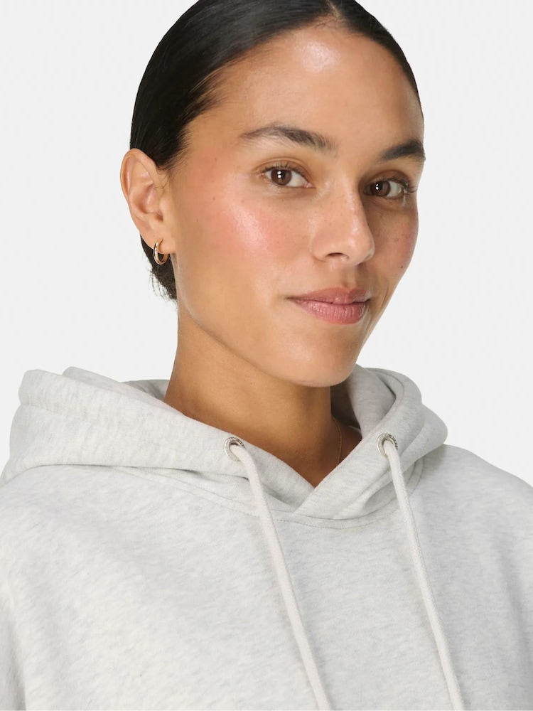 Sweaty Betty Grey Premium Brushed Classic Hoodie - Image 6 of 6 Sweaty Betty Grey Premium Brushed Classic Hoodie - Image 6 of 6