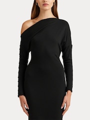 Lauren Ralph Lauren Black Yaslee Dress - Image 7 of 9
