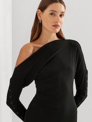 Lauren Ralph Lauren Black Yaslee Dress - Image 8 of 9