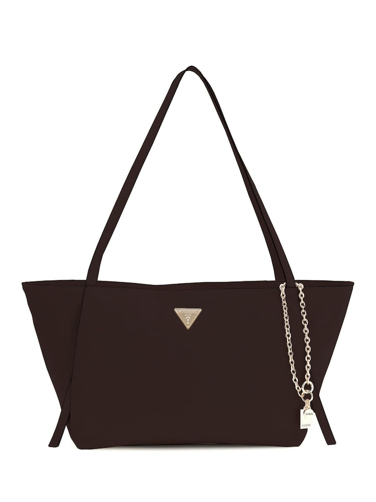 Guess Brown Devon 3 Comp Tote - Image 1 of 1 Guess Brown Devon 3 Comp Tote - Image 1 of 1