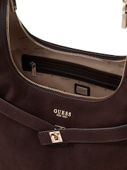 Guess Brown Ella Hobo Bag - Image 3 of 4