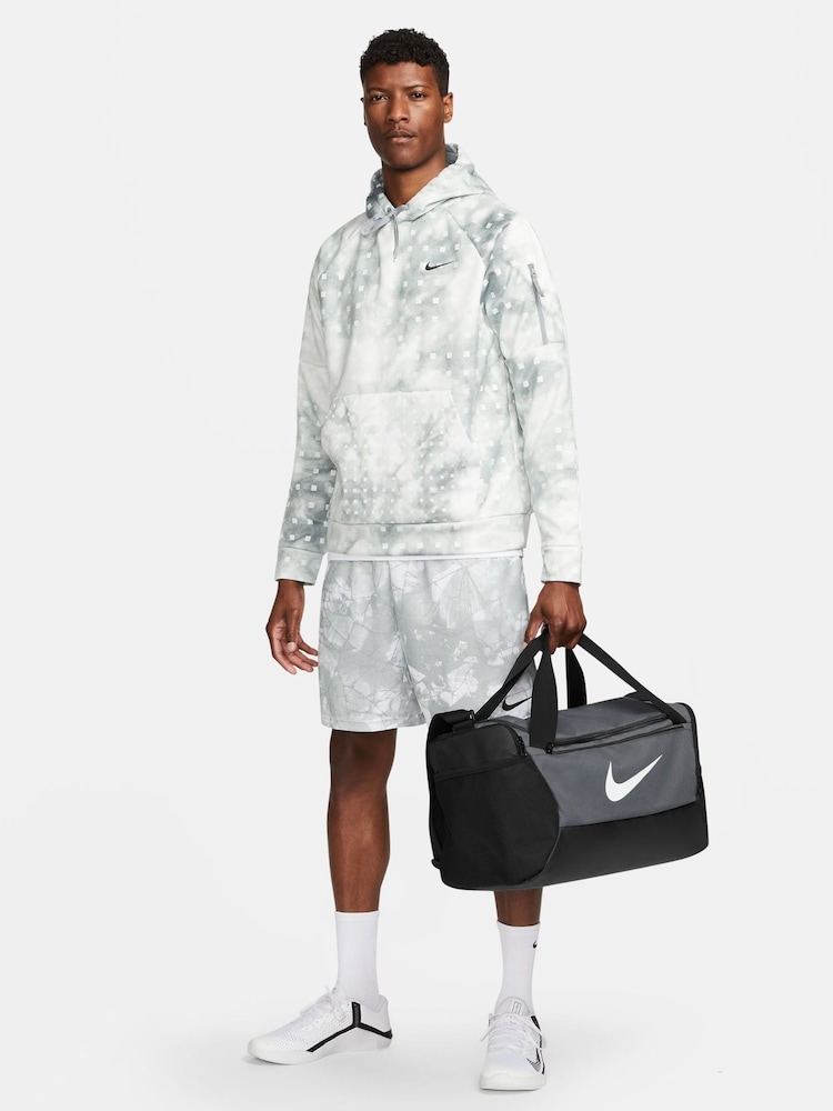 Nike Grey Small Brasilia 9.5 Training Duffel Bag (41L) - Image 2 of 9