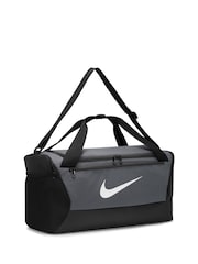 Nike Grey Small Brasilia 9.5 Training Duffel Bag (41L) - Image 3 of 9
