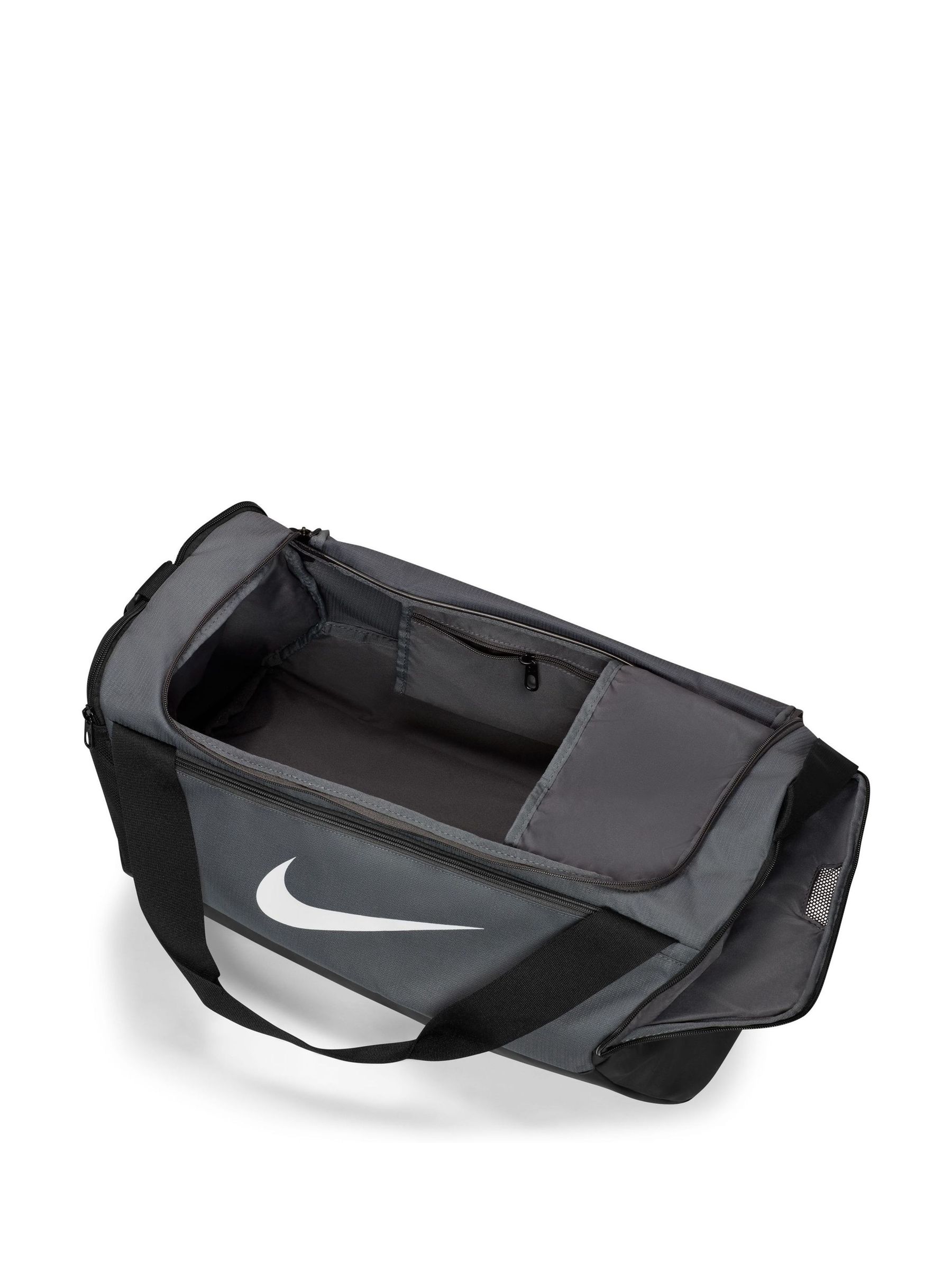 nike sports bag grey