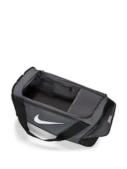 Nike Grey Small Brasilia 9.5 Training Duffel Bag (41L) - Image 6 of 9
