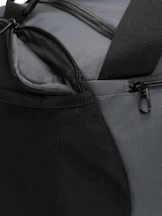 Nike Grey Small Brasilia 9.5 Training Duffel Bag (41L) - Image 7 of 9