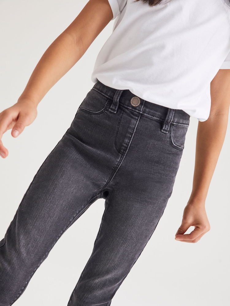 Denim in Anthrazitgrau - Jeggings (3–16 Jahre) - Bild 2 von 5