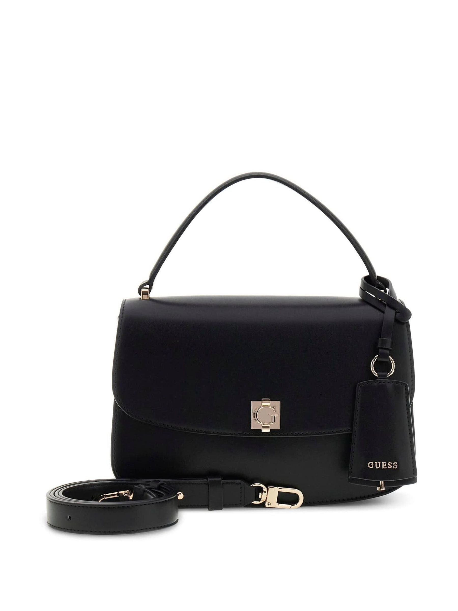 Buy Guess Black Audrey Convertible Xbody Flap Bag from Next USA