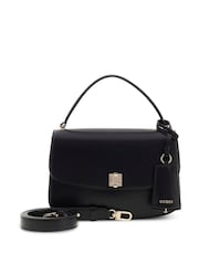 Guess Black Audrey Convertible Xbody Flap Bag - Image 3 of 5