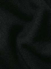 Charles Tyrwhitt Black Pure Merino Roll Neck Jumper - Image 5 of 6