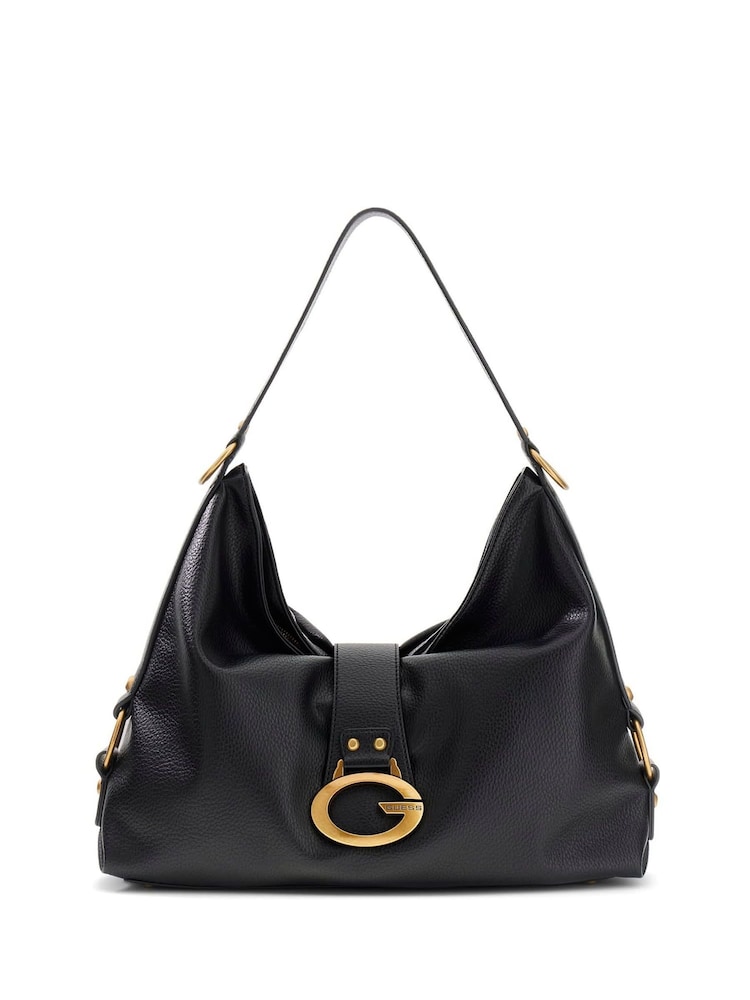 Guess Black Camden Large Shoulder Bag - Image 1 of 5 Guess Black Camden Large Shoulder Bag - Image 1 of 5