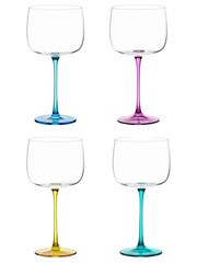 The DRH Collection Set of 4 Pink Gala Gin Glasses - Image 2 of 7