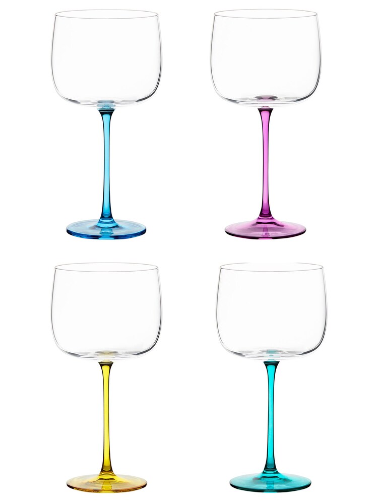 The DRH Collection Set of 4 Pink Gala Gin Glasses - Image 2 of 7
