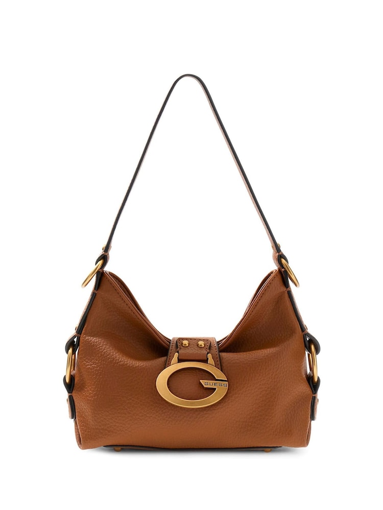 Guess Brown Camden Mini Shoulder Bag - Image 1 of 4