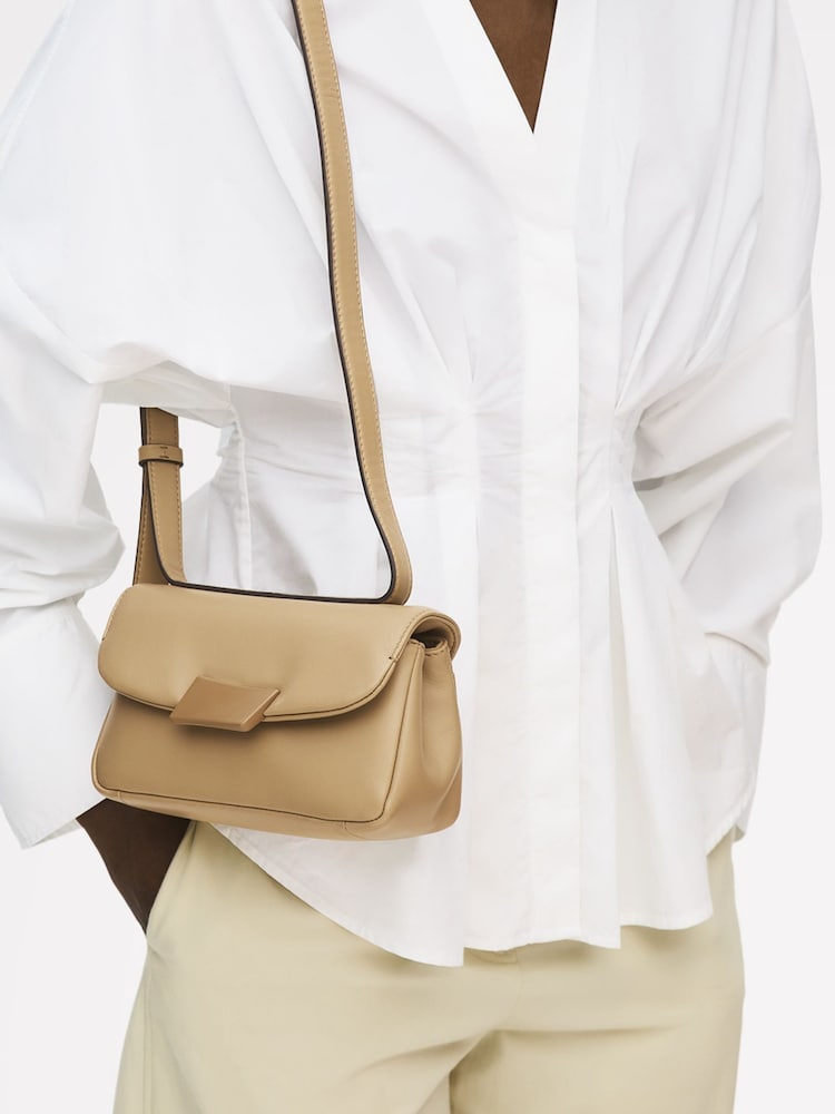Radley Brown The Belsize Puffy Small Shoulder Bag - Image 1 of 6