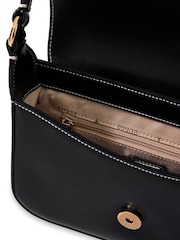 Guess Black Ruby Flap Shoulder Bag - Image 4 of 4