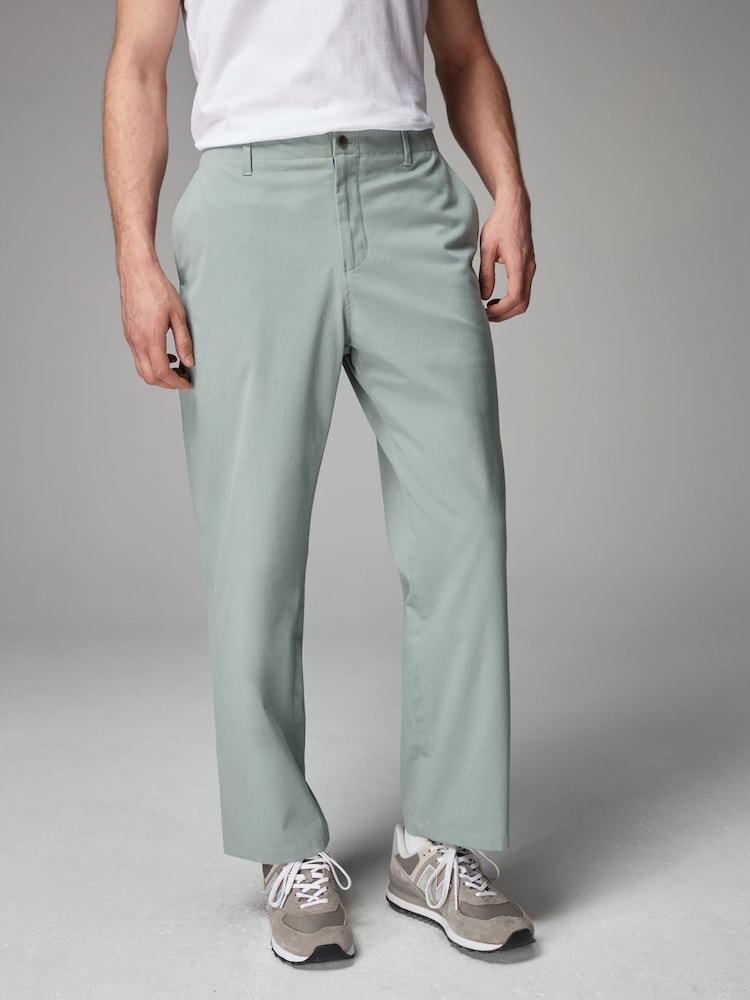 Seafoam Green Relaxed Fit EDIT Utility Trousers - Image 2 of 9 Seafoam Green Relaxed Fit EDIT Utility Trousers - Image 2 of 9