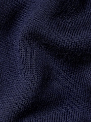 Charles Tyrwhitt Blue Pure Merino Full Zip Through Cardigan - Image 4 of 4