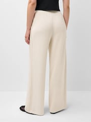 Sweaty Betty Beige Sand Wash Wide Leg Pintuck Trousers - Image 3 of 6