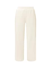 Sweaty Betty Beige Sand Wash Wide Leg Pintuck Trousers - Image 6 of 6