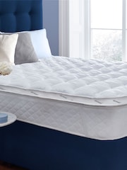Silentnight White Airmax 500 5cm Mattress Topper - Image 1 of 9