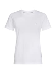 Tommy Hilfiger White Heritage Alex 100% Cotton T-Shirt - Image 3 of 3