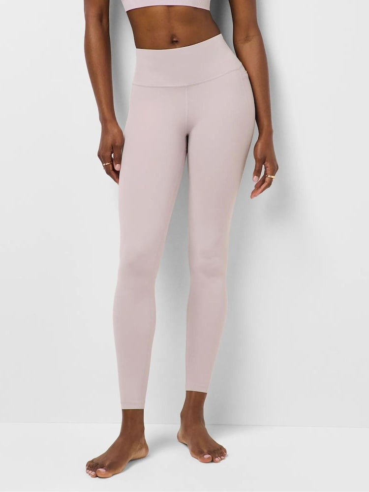 Sweaty Betty Pink Ultimate Studio Yoga Leggings - Image 1 of 6 Sweaty Betty Pink Ultimate Studio Yoga Leggings - Image 1 of 6