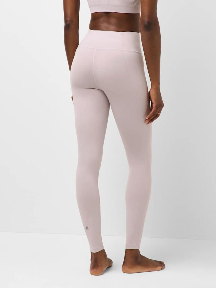 Sweaty Betty Pink Ultimate Studio Yoga Leggings - Image 2 of 6 Sweaty Betty Pink Ultimate Studio Yoga Leggings - Image 2 of 6