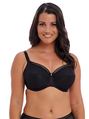 Fantasie Black Full Cup Fusion Lace Underwire Side Support Bra - Image 2 of 4