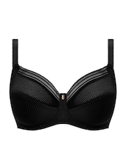 Fantasie Black Full Cup Fusion Lace Underwire Side Support Bra - Image 6 of 6