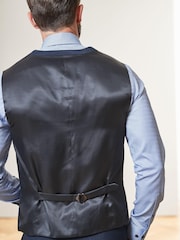 Blue Signature Tollegno Wool Suit Waistcoat - Image 2 of 6