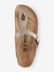 Серо-коричневый - Сандалии Birkenstock Gizeh Birko Flor - Image 3 of 5