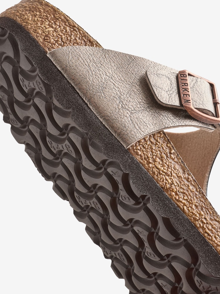 Taupe/Braun - Birkenstock Gizeh Birko Flor Sandalen - Bild 5 von 5 Taupe/Braun - Birkenstock Gizeh Birko Flor Sandalen - Bild 5 von 5