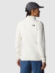 The North Face White Glacier Full Zip Fleece - Image 3 of 7
