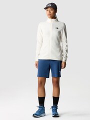 The North Face White Glacier Full Zip Fleece - Image 4 of 7